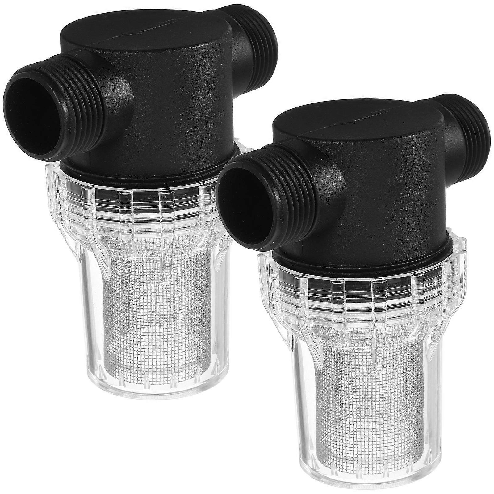 Garden Hose Filter Inline Filter for Sediment with 5Pcs for Water Purifier