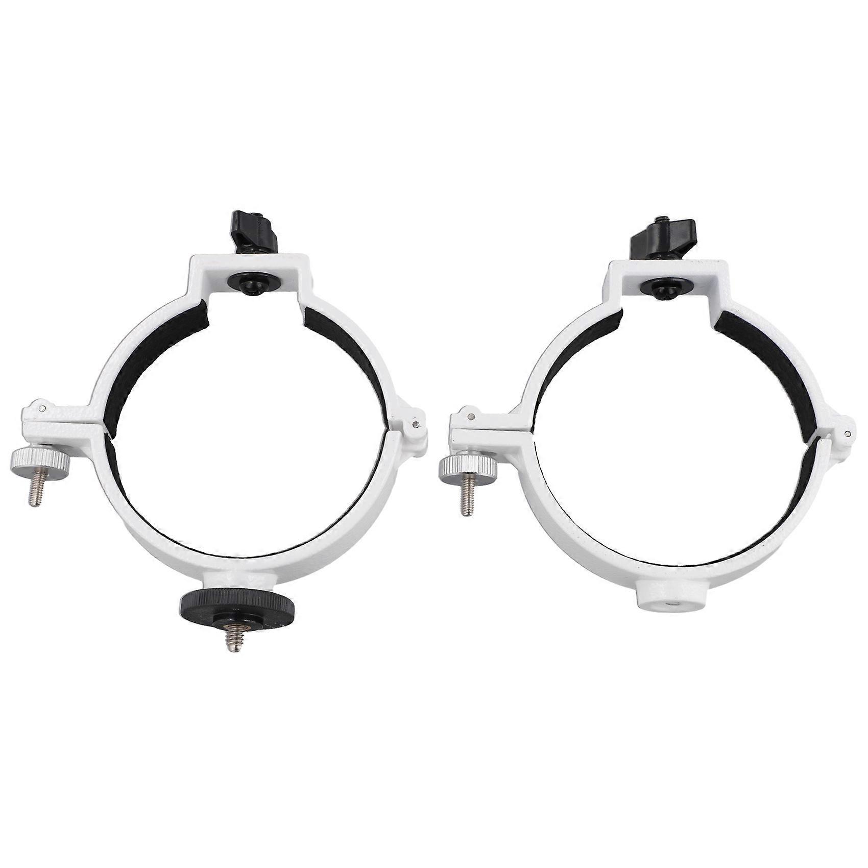 2 Pcs 80DX Astronomical Telescope Ring for Main Lens Barrel with an External Diameter of 90mm