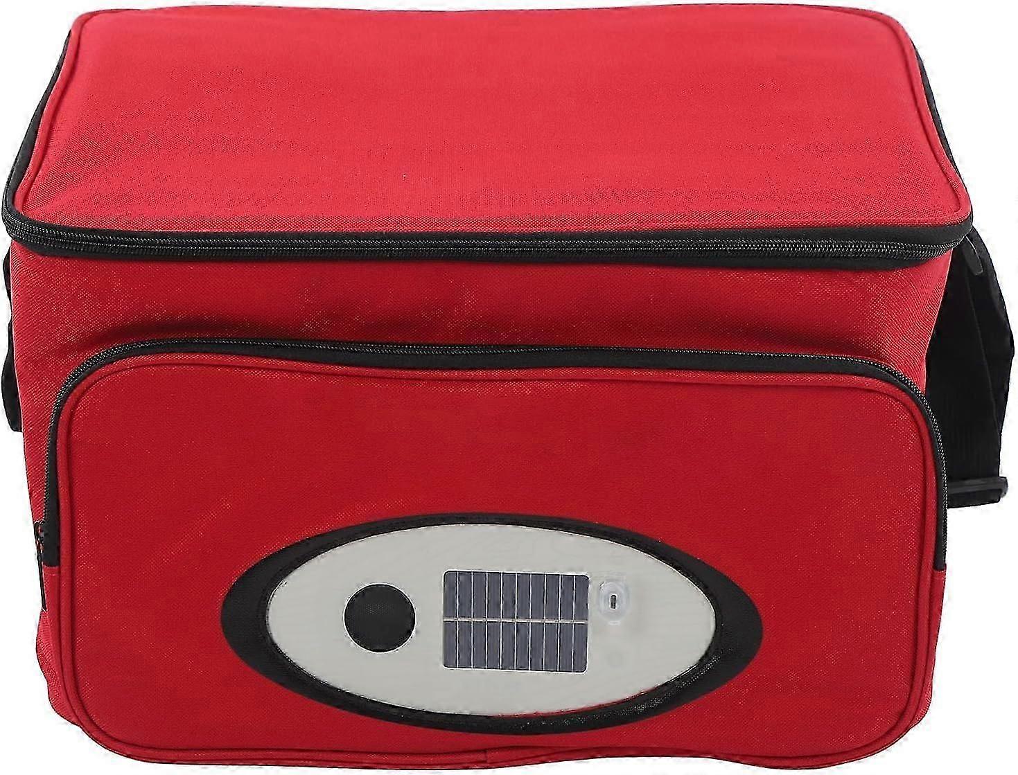 Speaker Ice Cooler Bag, USB Practical 5 Modes 600D Polyester PEVA Ice Pack with Speaker for Travel