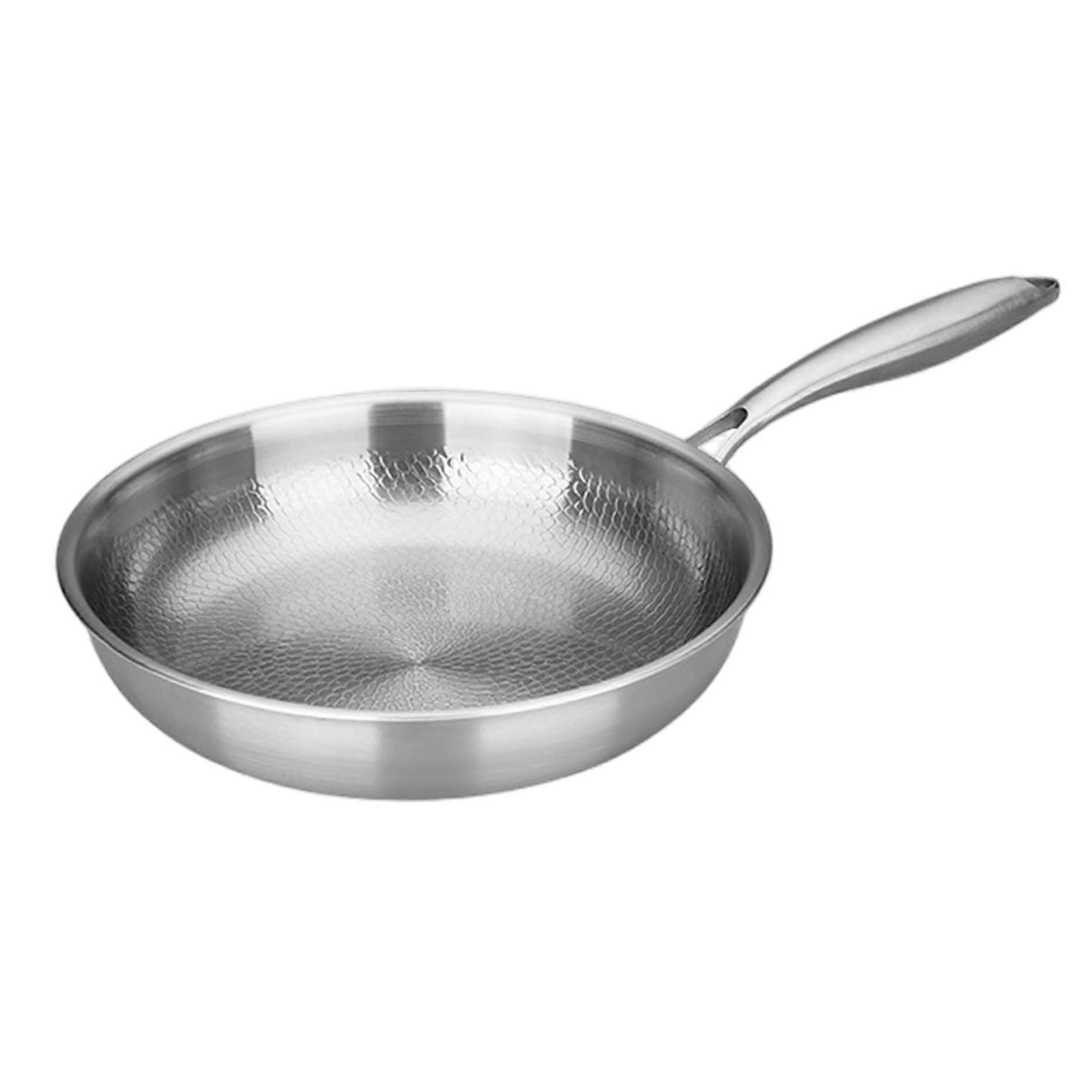 11 Inch Titanium Non Stick Frying Pan with Removable OvenSafe Handle for Induction Cooktops