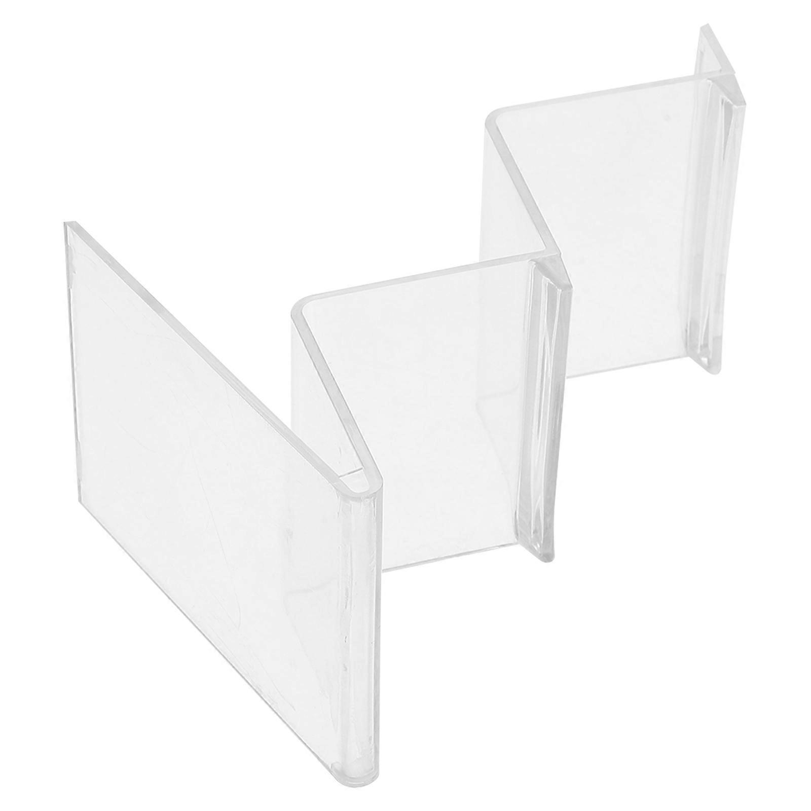 Transparent MultiLayer Wallet Display Stand for Wallet PP Material and Easy Installation