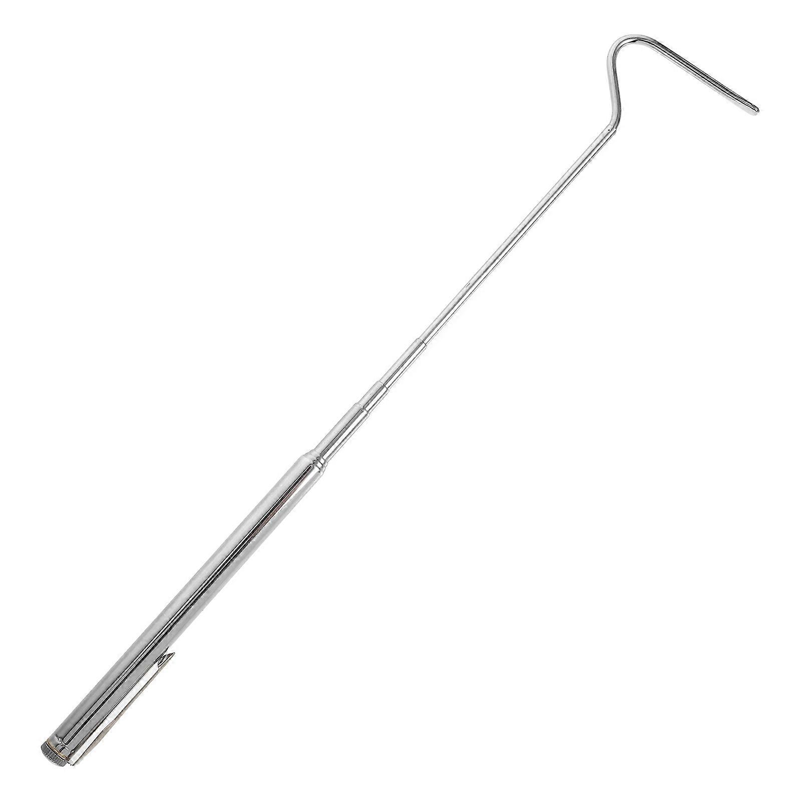 Collapsible Stainless Steel Snake Hook Tool for Safe Snake Handling Portable