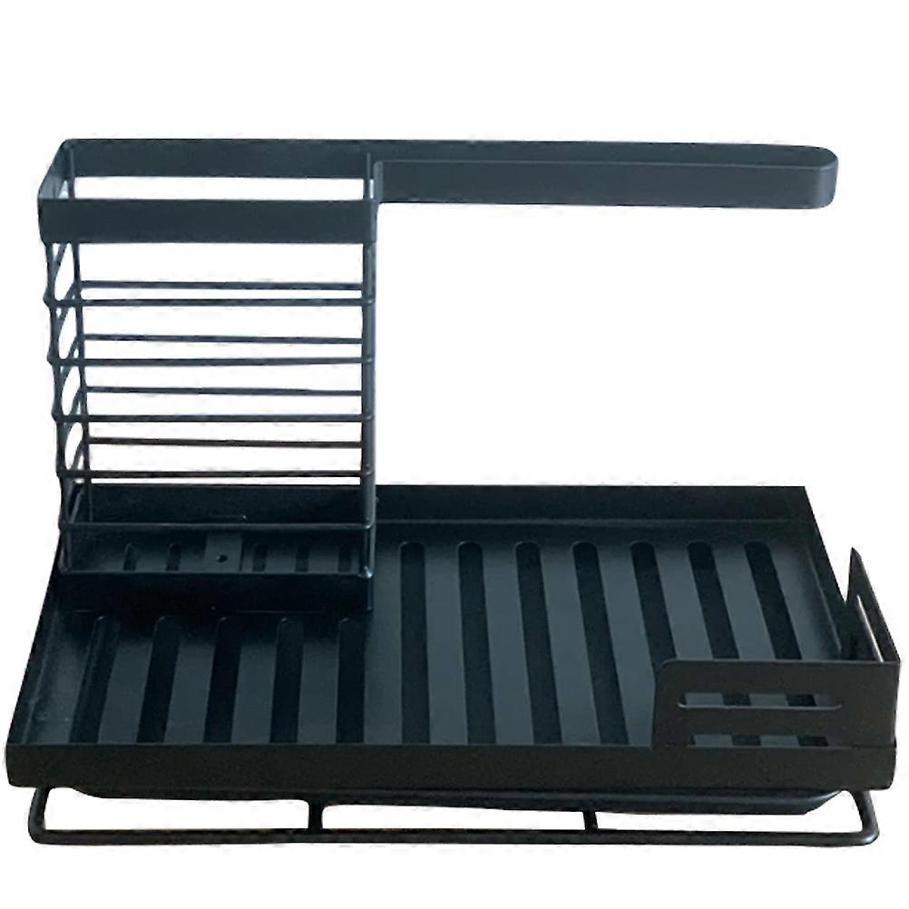 Sink Dish Towel Holder Sponge Rack for Kitchen Use with Organizer