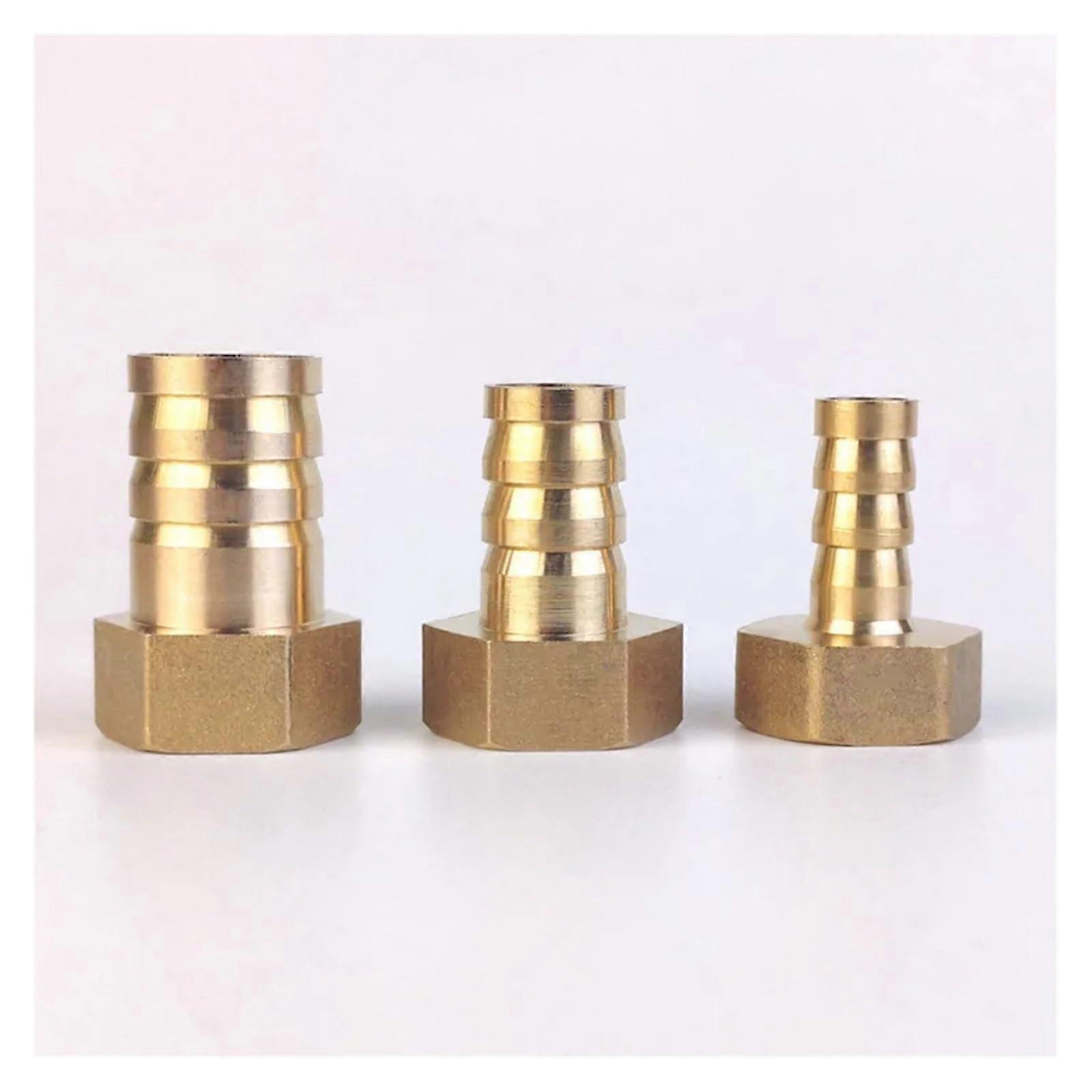M14x1.5 Brass Hose Barb Fitting Metric Thread Coupler for Secure LeakProof Water Gas Oil Connection