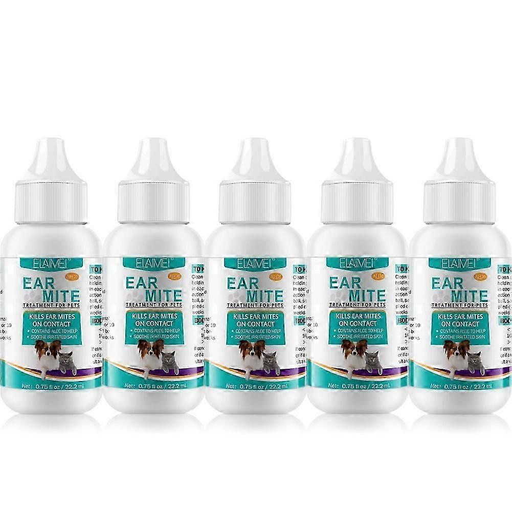 Øremiddbehandling for katter Ørerensemidler for kjæledyr Hunder Øremiddsolje Katter Øremidd