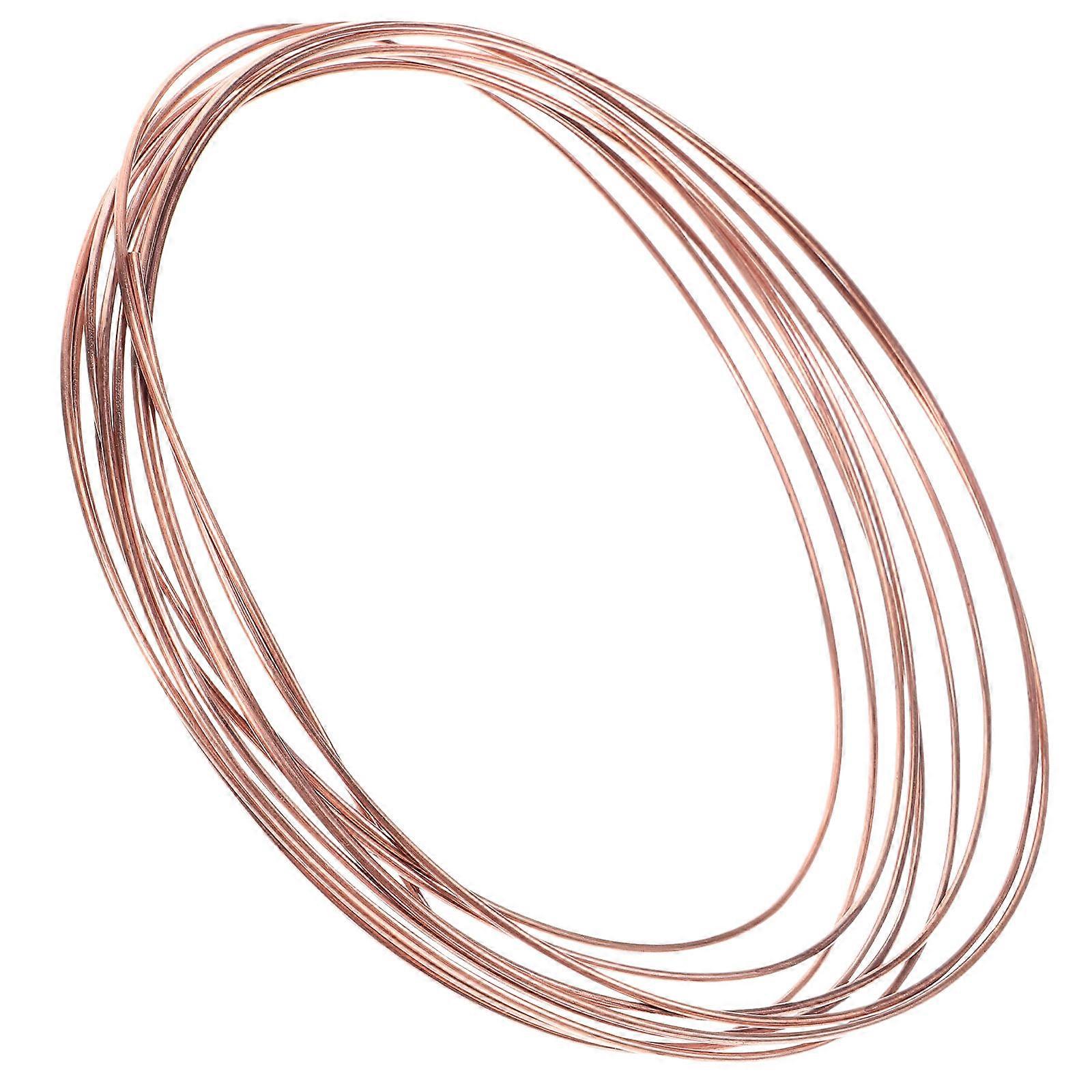 Copper Wire For Electrical Applications 500x0.2cm Golden Wire Shaping 4Pcs