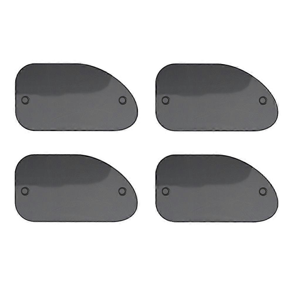 Universal Car Window Sunshades Automobile UV Blocking Protective Covers (Black)