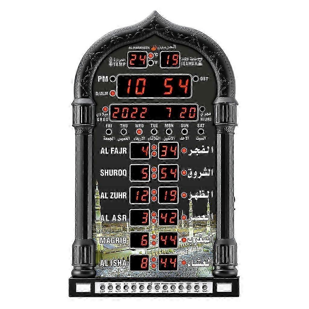 Azan Clock,prayer Time- Table Clock,muslim Digital Alarm,ha-4008