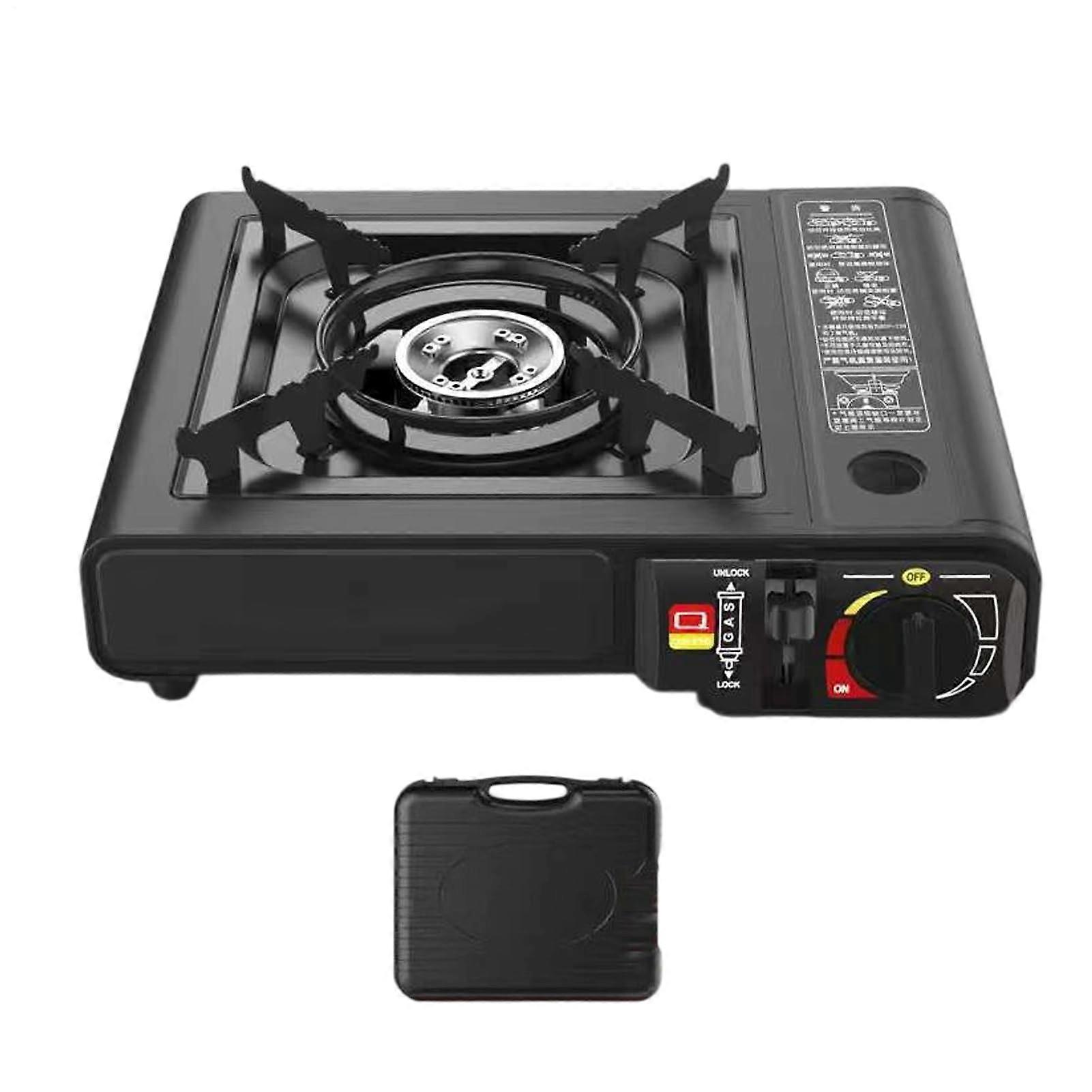 Portable Camping Stove with Automatic Ignition and Precise Flame Control for Hiking and Travel