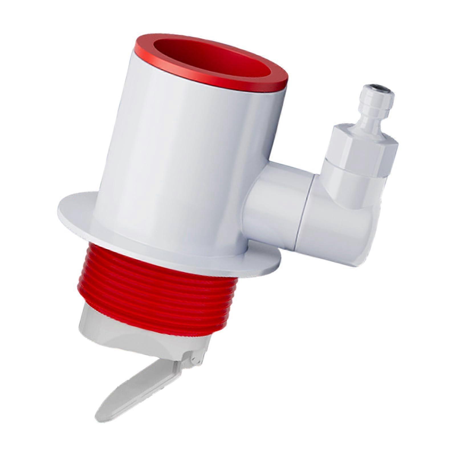 Drain Pipe Connector with Odor Blocking Design, Three Way ABS Joint for Kitchen and Bathroom Use