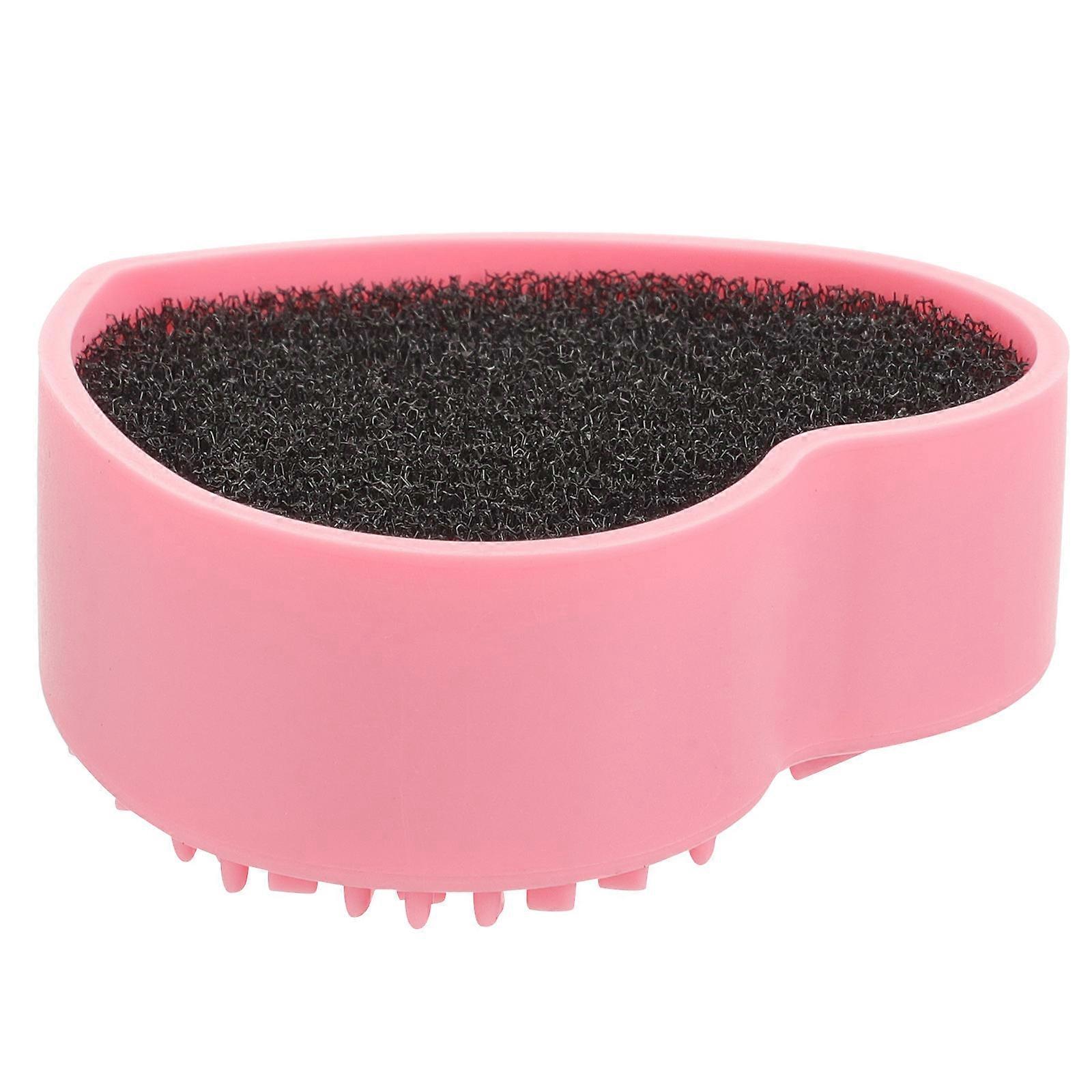 Quick Clean Cosmetic Case Sponge Makeup Cleaning Box with 2Pcs