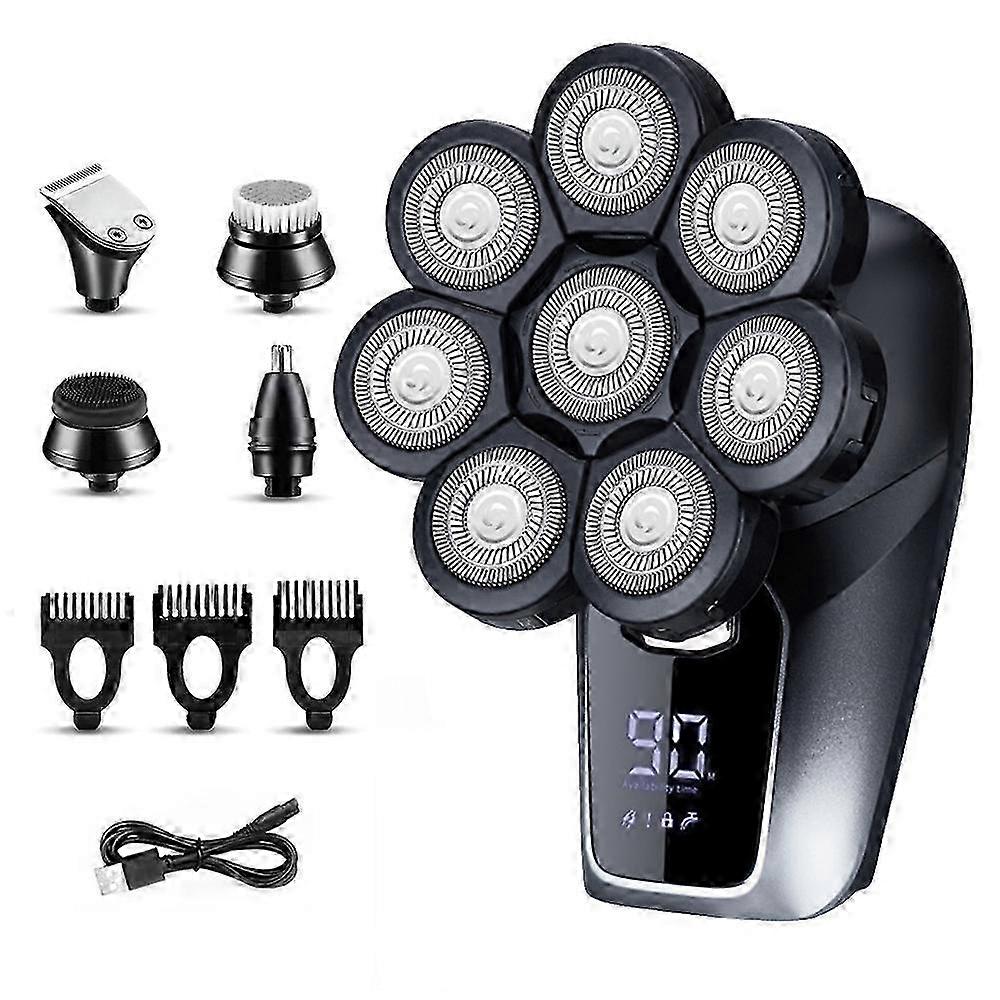 26-27 Elite Grooming: 8-Blade Multi-Functional Shaver Set