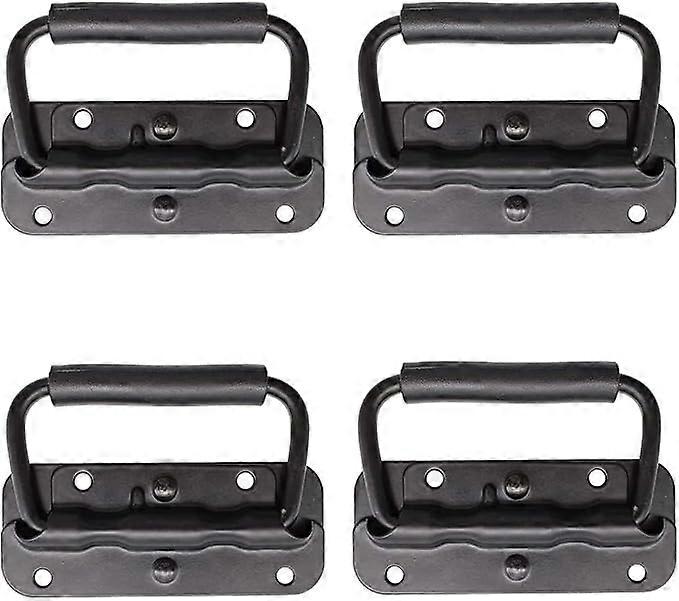 handles for flight case, spring-loaded folding handles