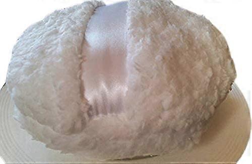 Extra Large White Fluffy Body Powder Puff for Even Coverage and Quick Makeup Setting – 4 Sizes