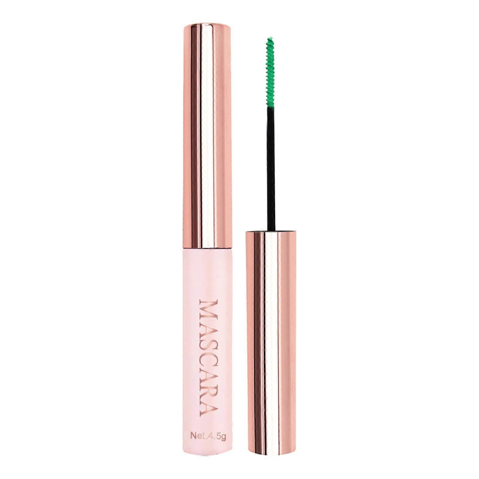 Waterproof Volumizing Mascara with Small Brush for Long Thick Curly Lashes Multicolor