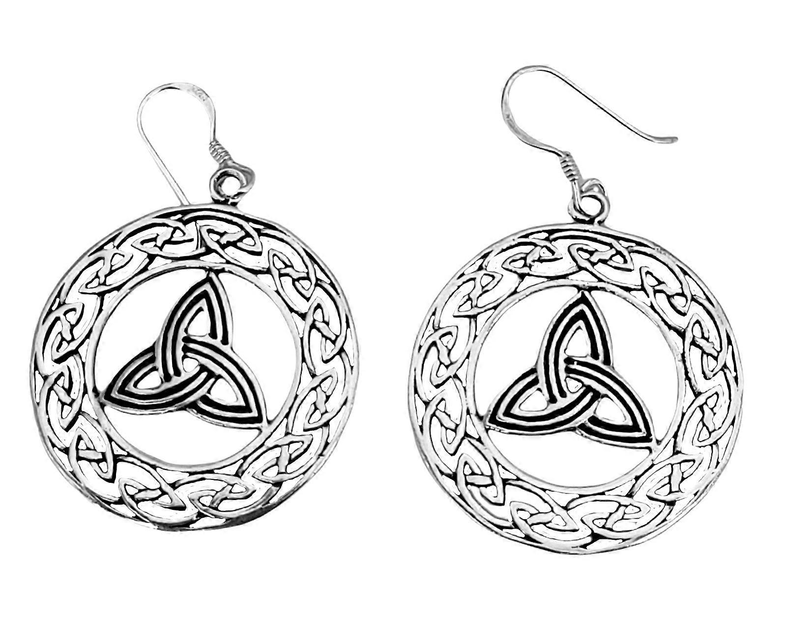 Ohrring 17 Keltenknoten - Silber