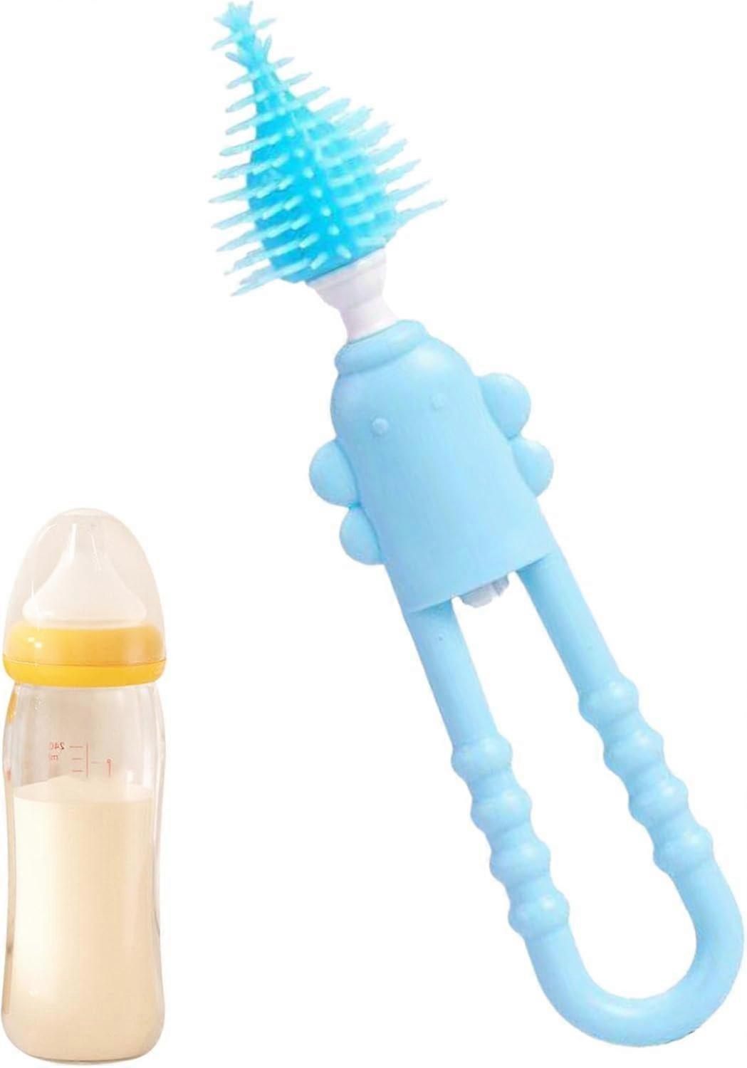Nipple Brush,Silicone Bottle Brush