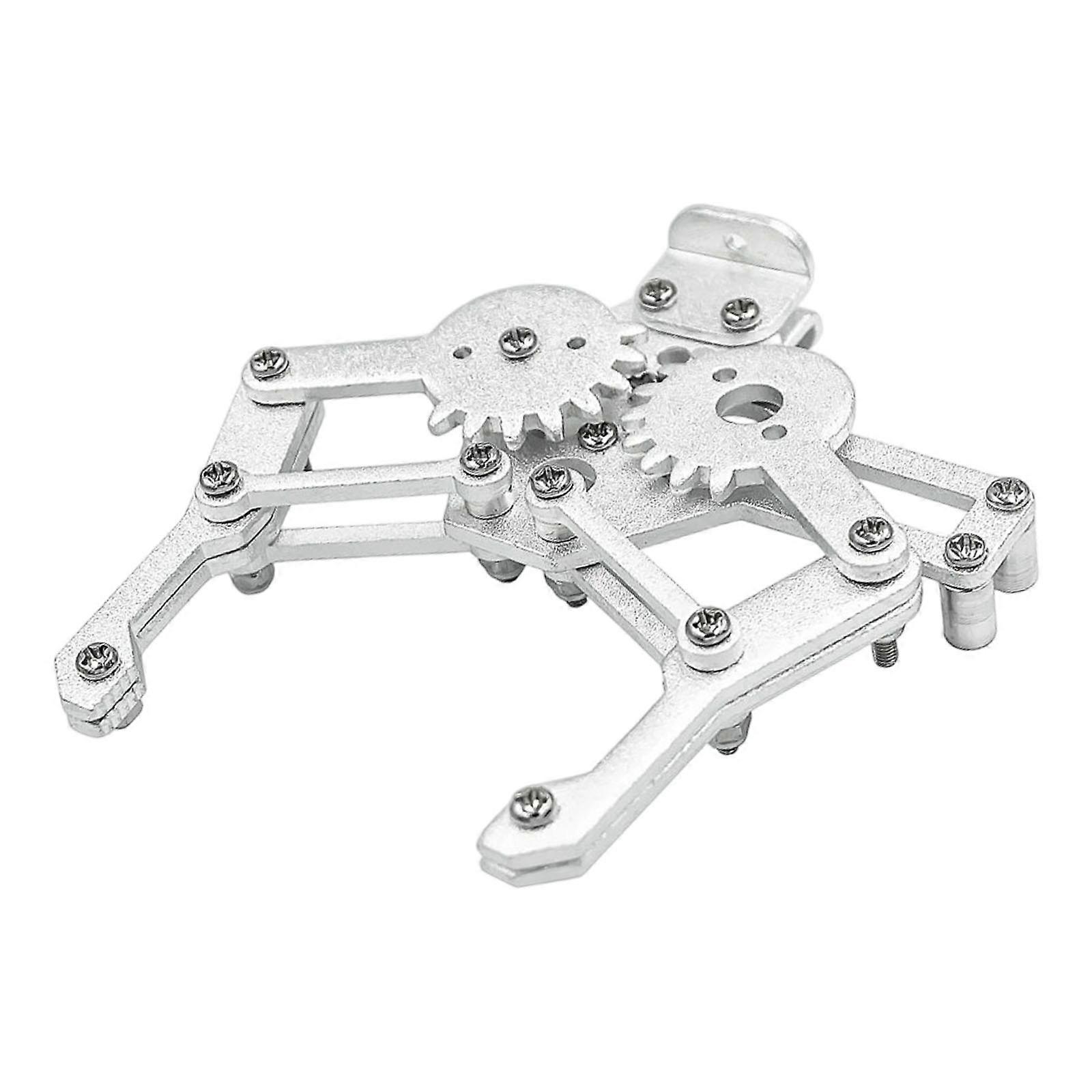 Durability Robotic Gripper Gripper Adjustable SettingFor 995 MG996 SG5010 Servo Secure Object Manipulation Long Last Use  Silver