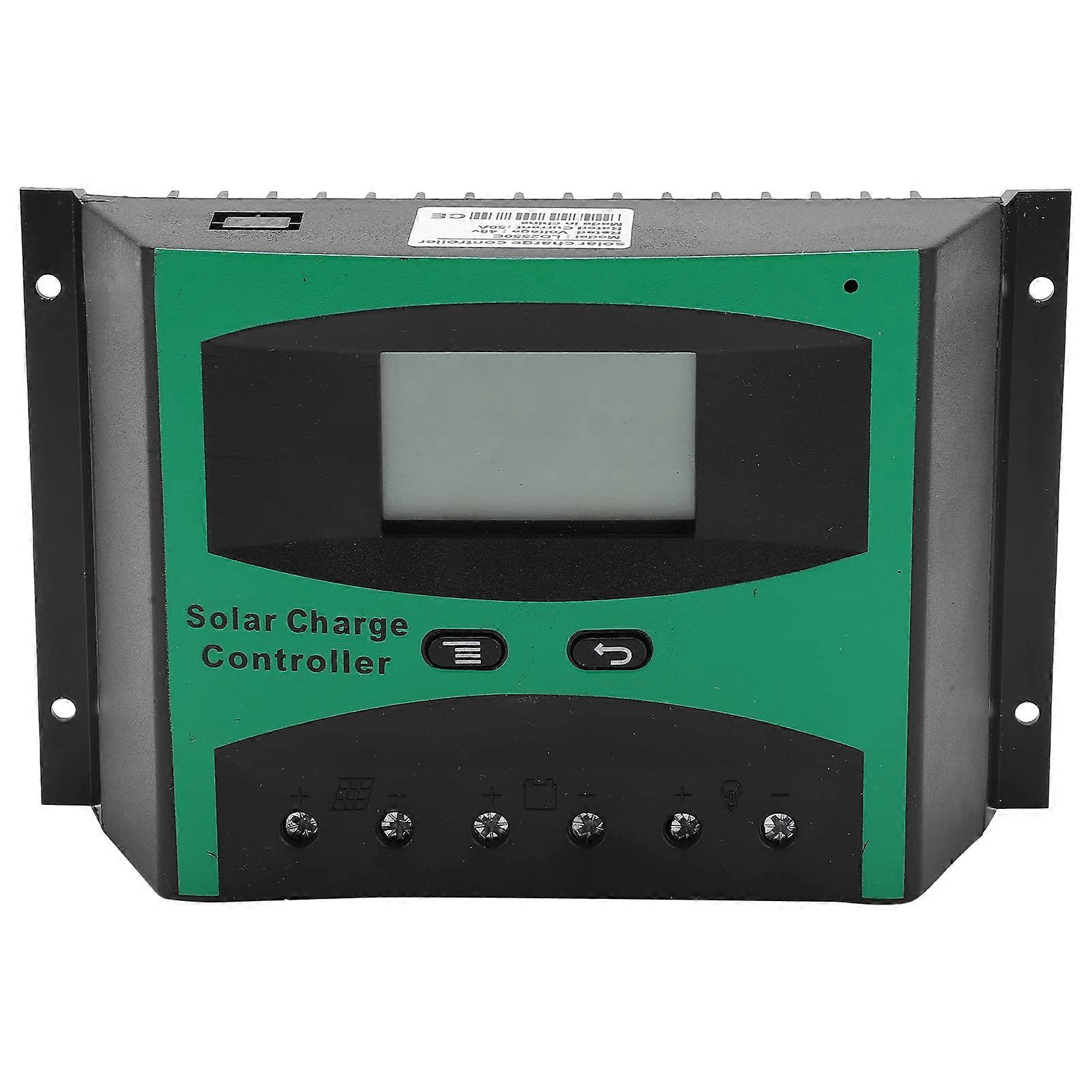 MPPT Solar Charge Controller 50A 48V with LCD Display for OffGrid Home Solar Panel Systems
