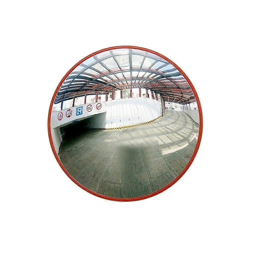 75cm Outdoor Rainproof Convex Security Mirror with Wide Angle Visibility for Underground Garage