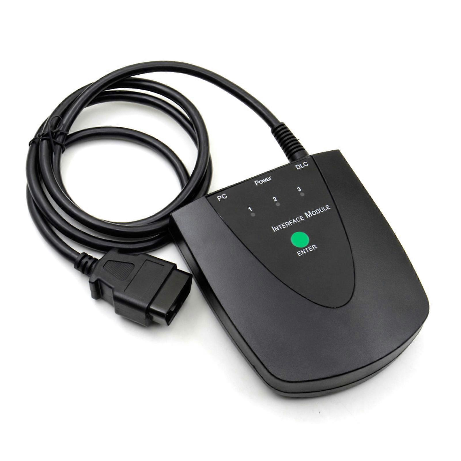 HIM HDS 104.24 OBD2 Diagnostic Interfaces Programmer Resetting Key Coding UCH Dashboards Tool USB To RS232 Multicolor