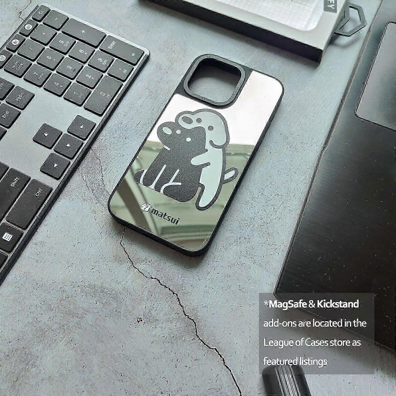 Matsui Casetify Mirror Case for iPhone 13-17 optional MagSafe & Kickstand