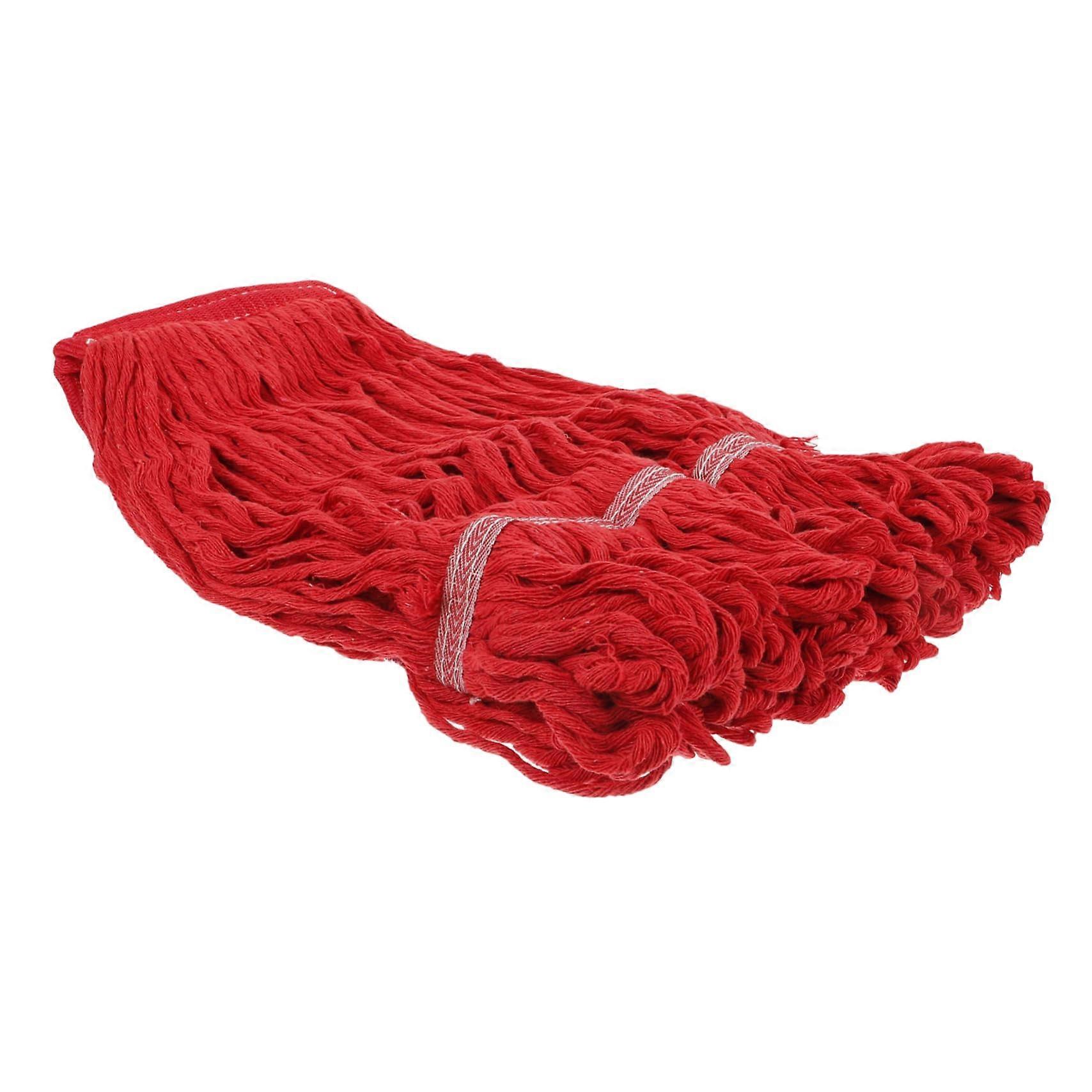 Commercial Grade Mop Head Replacement with  Water Absorption Cotton Polyester Refill for Floor Cleaning