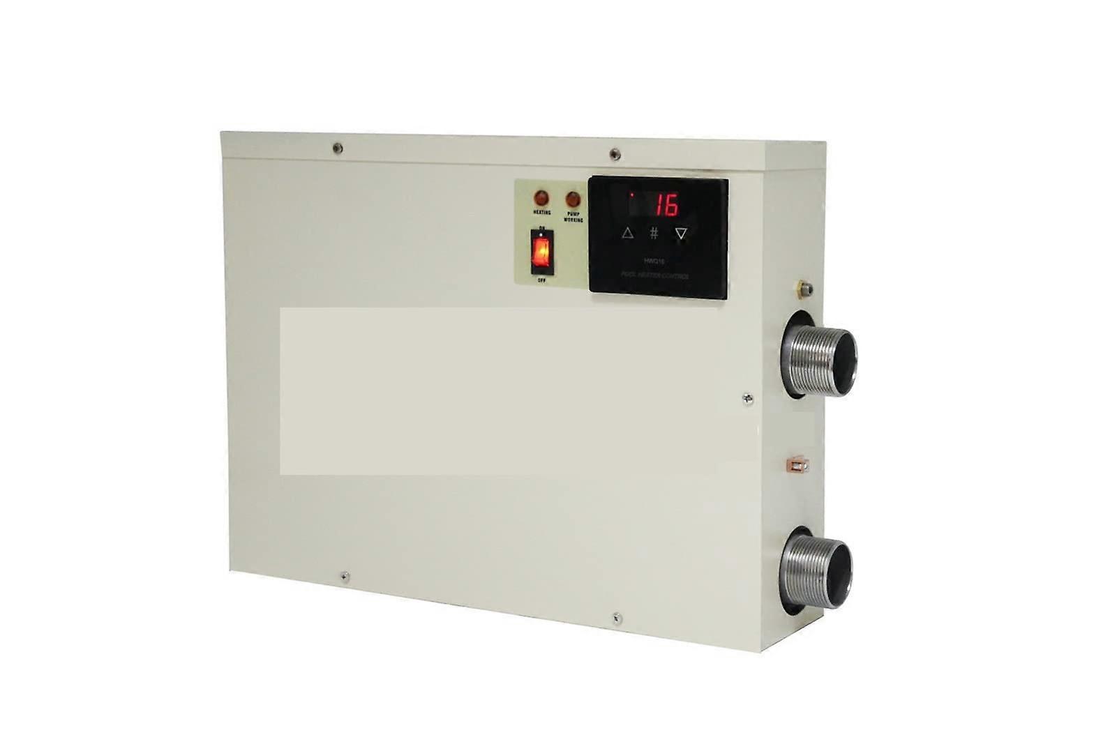 15KW Electric Pool and Spa Heater with Fast Heating, Precise Temperature Control, Waterproof Touch Screen