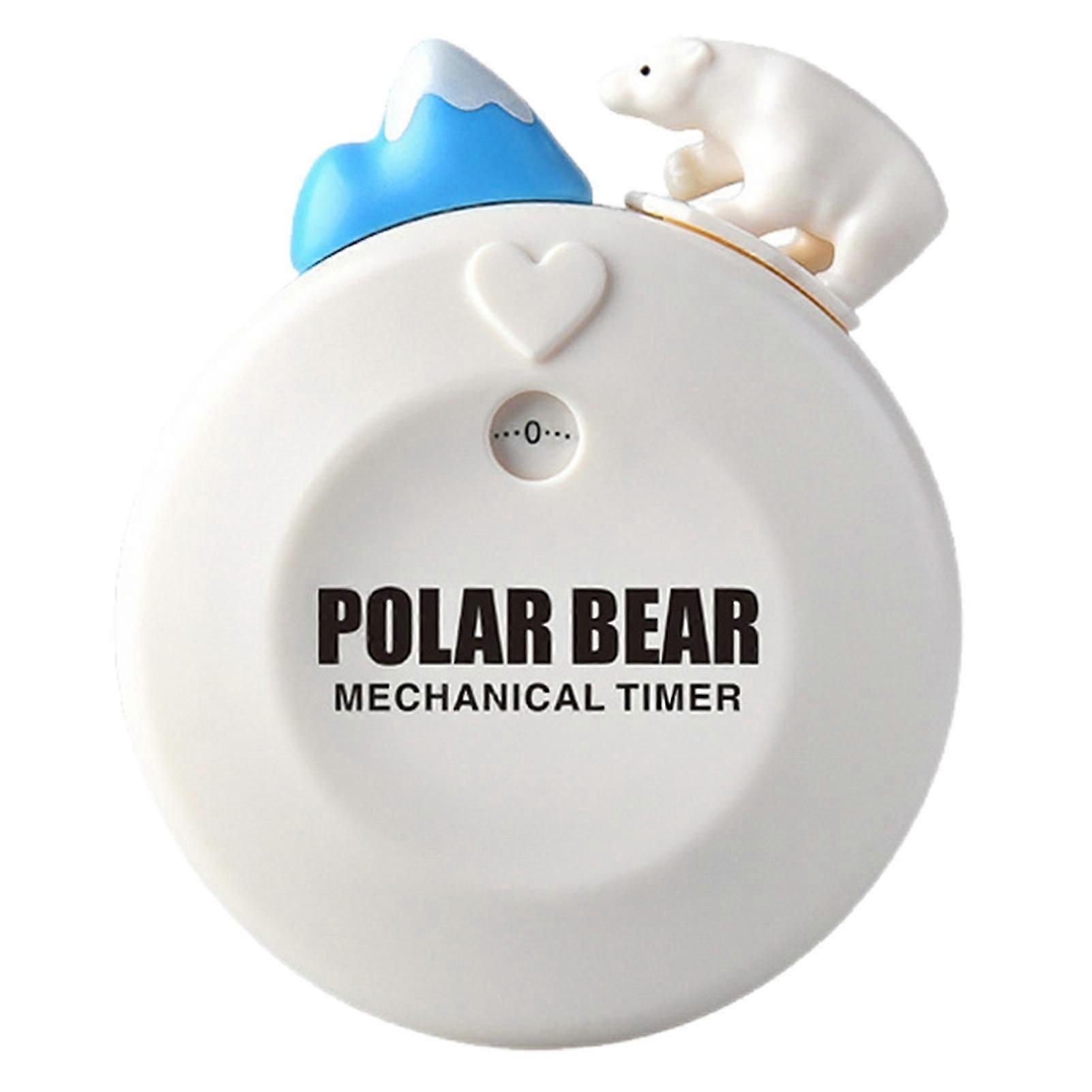 Countdown Timer Eye-catching 360-degree Rotation Bear Mechanical Timer
