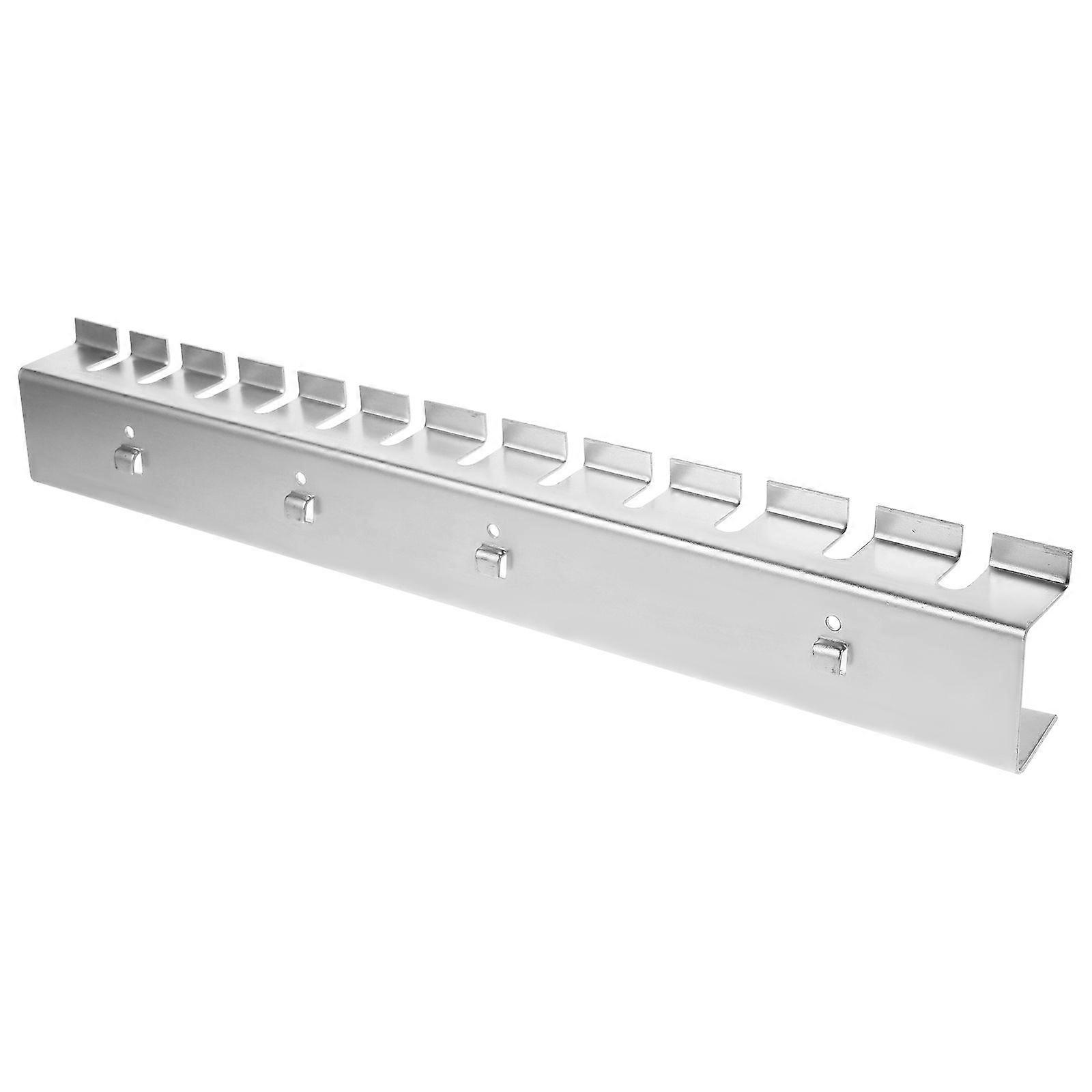 1Pc Pegboard Screwdriver Holder Wall Mount Tool Bracket Storage Rack