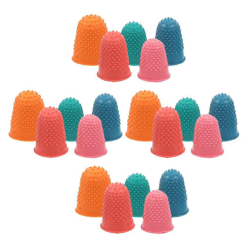 Rubber Finger Protector for Money Counting with 60Pcs Reusable Finger Tips