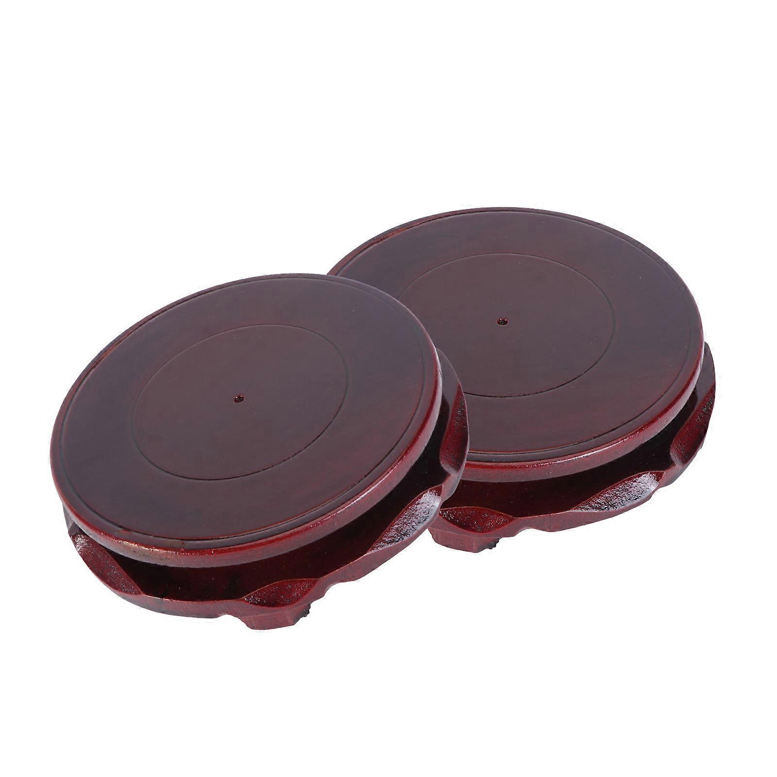 Craft Adornment Base Rotatable for 4Pcs Flowerpot Placement