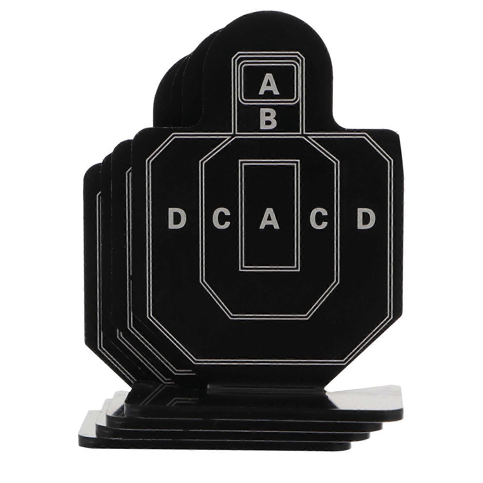 Durable Aluminium Alloy Shooting Targets for Shooting 8Pcs Set Practical Use