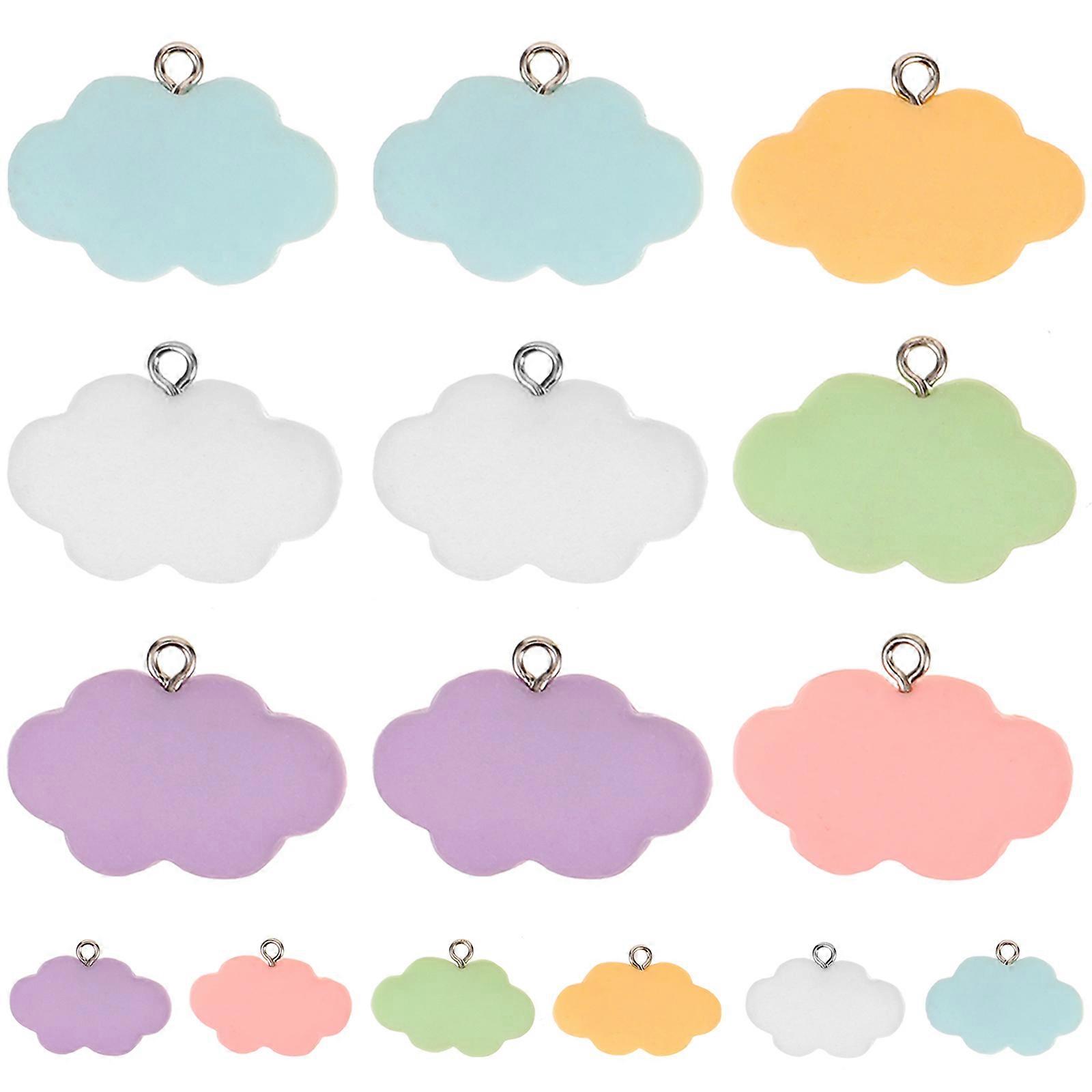 Cloud Charm Resin Making Charms for Crafting 20Pcs