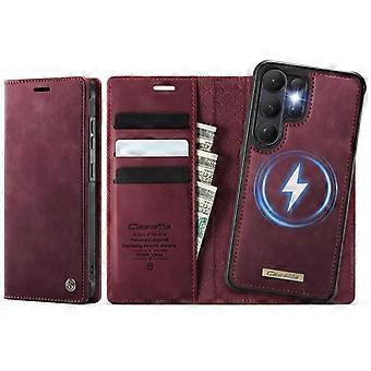 For Samsung Galaxy S26 Ultra 5G CaseMe C49 Detachable Wallet Leather Phone Case with Magnetic RFID Blocking