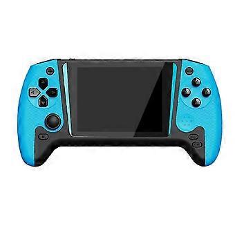 Handheld Video Game Console 500 in 1 3.5inch Retro Arcade Childhood Nostalgia Game Console for Kids Children Blue