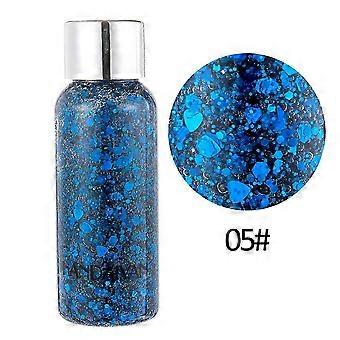 Feeling Face & Body Glitter Paste Cream Highlighter Gel Hair Paint Cosmetic Makeup Tools