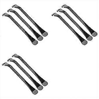 Bike Tire Lever Set - 9Pcs Portable Bicycle Tire Repair Tool, Hardened High-Strength Carbon Steel Spoon Tire Irons