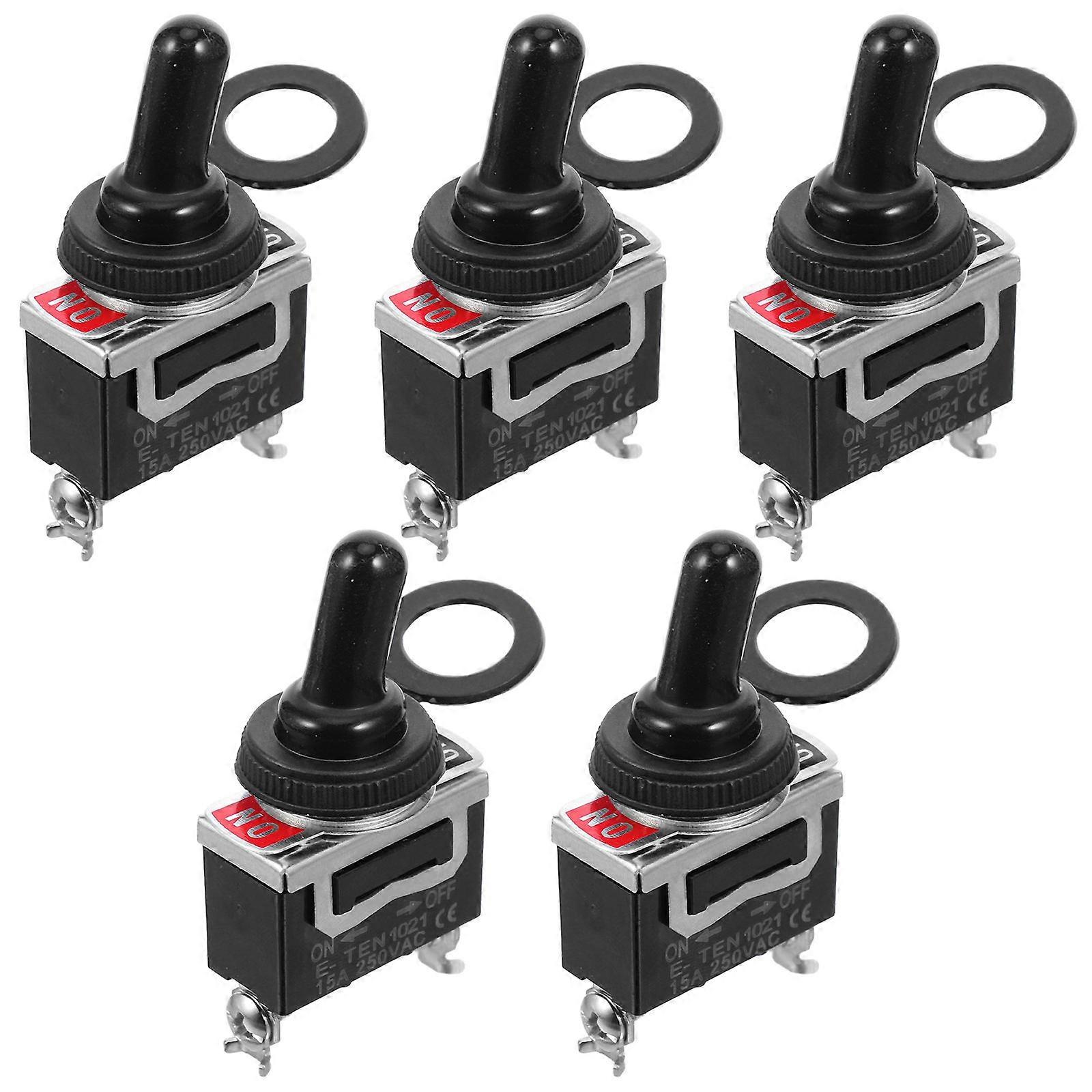 Toggle Switch with Screw Terminals Rocker Switch for Industrial 10Pcs