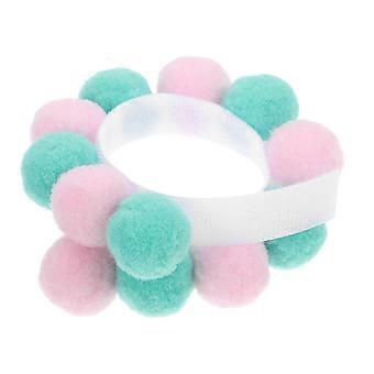 Plush Pet Collar for Dogs and Cats with Cartoon Look 5Pcs