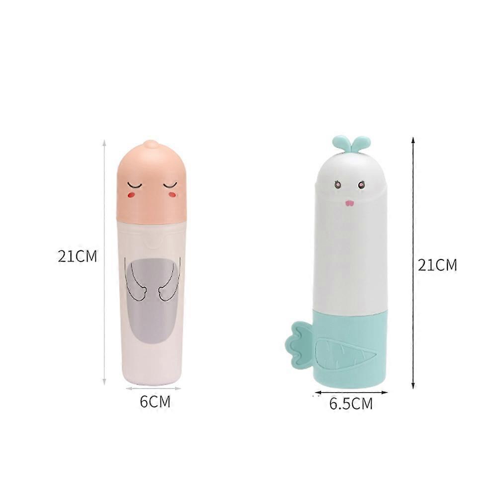 Portable Toothbrush Case Toothbrush Boxes for Storage 4Pcs Dustproof Holder