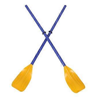 2pcs Inflatable Kayak Paddle Professional Rubber Boat Paddle Kayaking Accessory