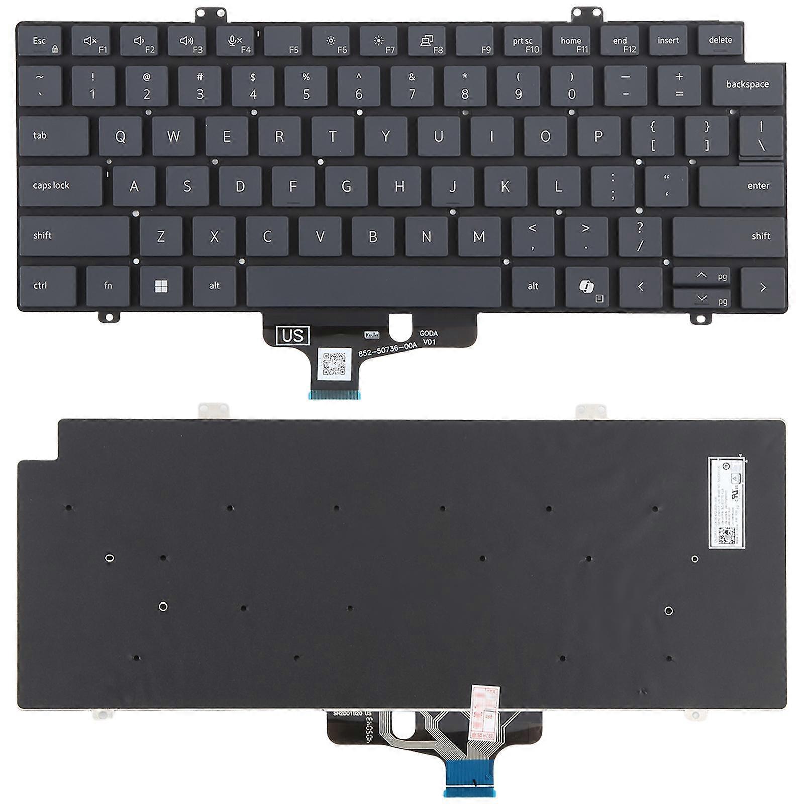 US Version Laptop Keyboard For Dell Pro 14 Plus