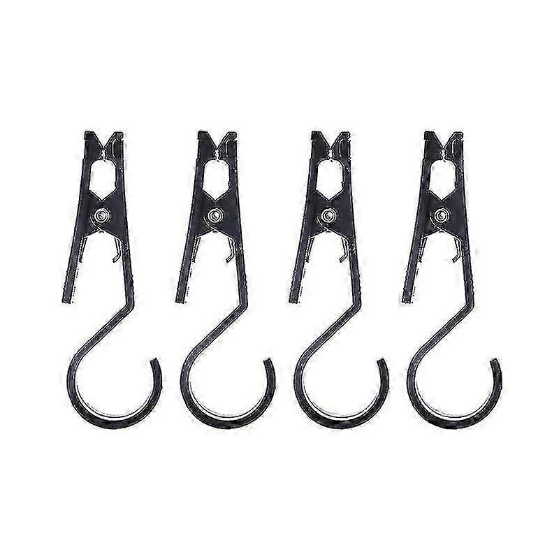 Light Hook Multifunctional Tent Clip Practical Clothespin 4pcs