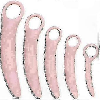 5-Pack Silicone Dilator Set for Pelvic Floor Muscle Training & Women's Wellness Support