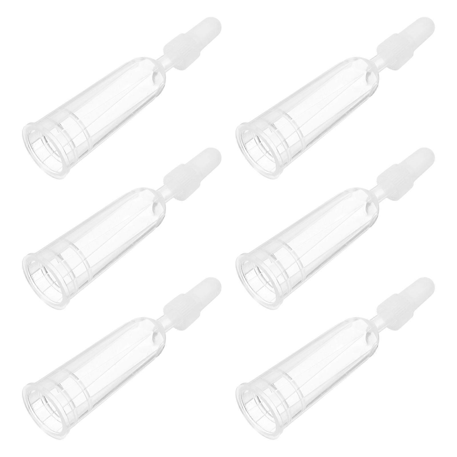 6pcs Ampule Tips Applicator Tips Caps Replacement Ampule Tip Caps Liquids Dispensing Tips