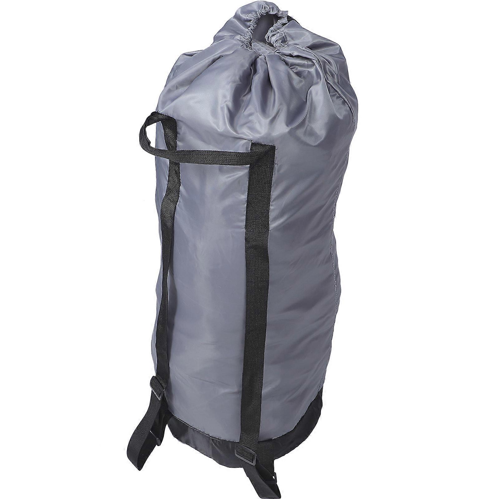 Laundry Bag Backpack for Storage Use with Shoulder Straps Nylon Material