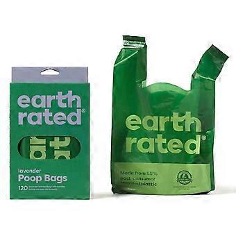 120 Dog Poop Bags - Leakproof, Easy Tie, Lavender/Unsce