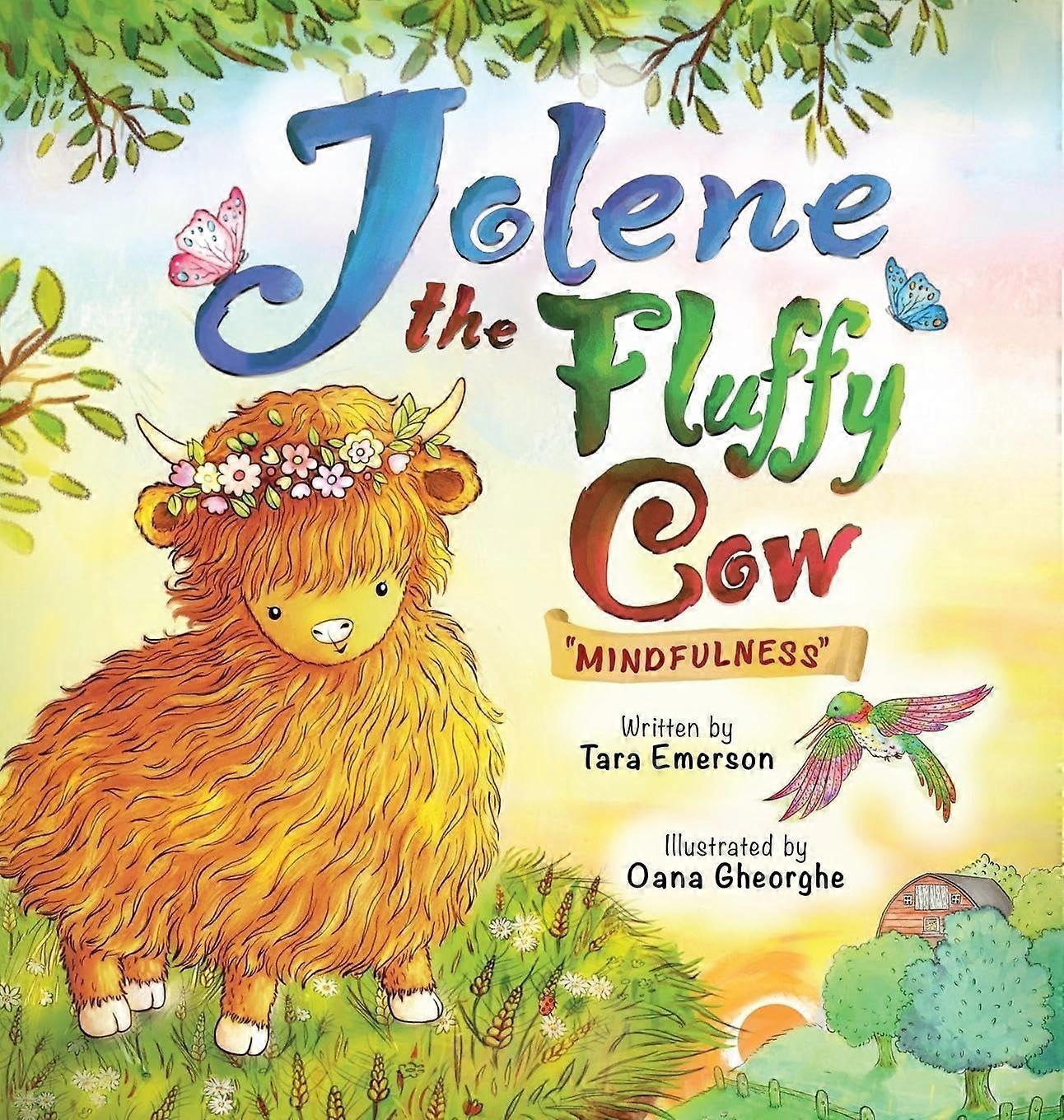 Jolene the fluffy cow