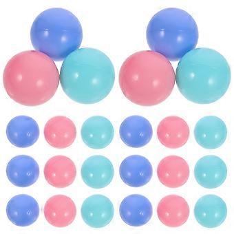 Colorful Plastic Ocean Balls Toys for Playing 100Pcs Kids Party Balls